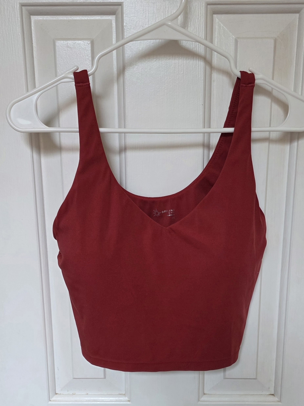 Aerie Longline Crop Top, Size L